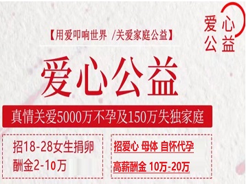 永泰捐卵助孕生子 爱心志愿者招募
